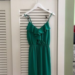 Jade Ruffle Jumpsuit